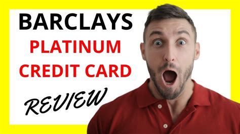 Barclays Platinum Credit Card Review: A Gold Standard or.